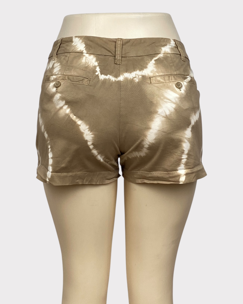 NEW YORK & COMPANY Tie Dye Denim Short