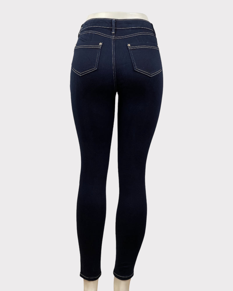 Jennifer Lopez Dark Blue Super Skinny Jeans (W28)