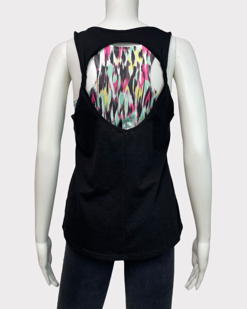 Justice Active Black And Pink Tank Top (14/16)