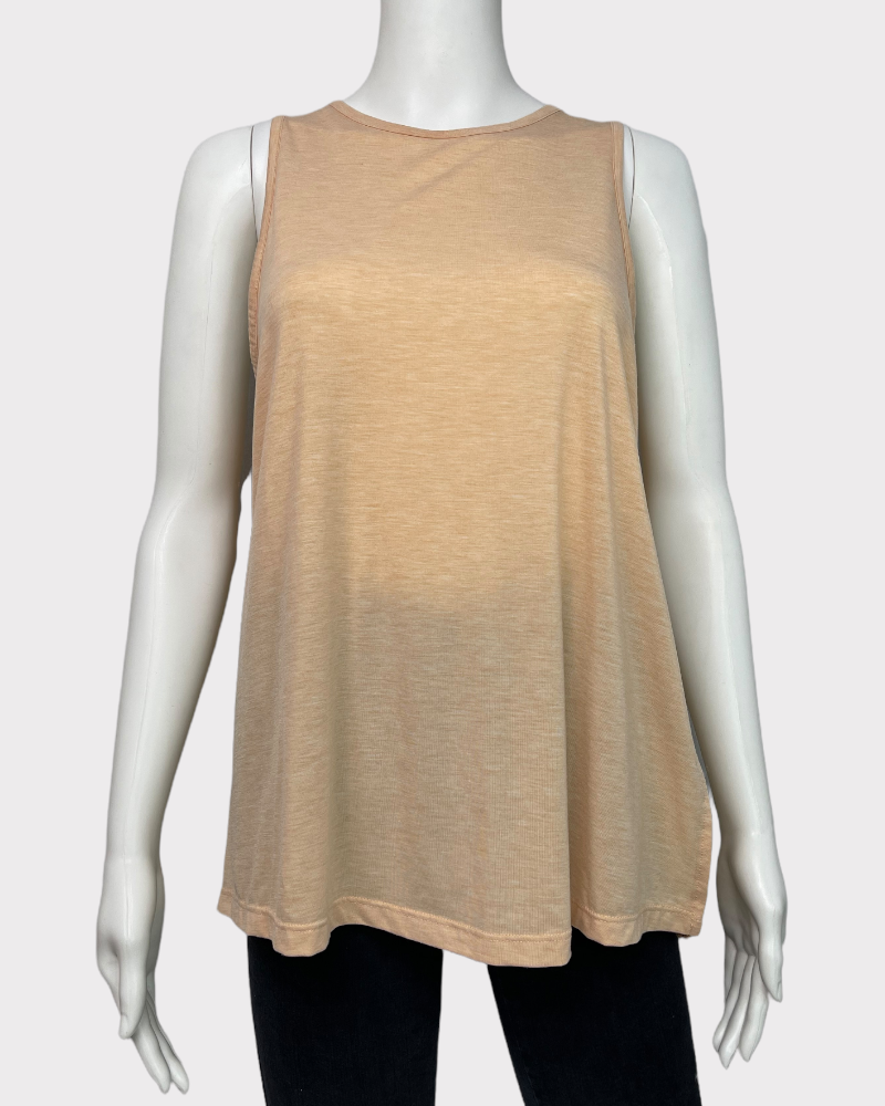 All In Motion Pale Orange Tank Top (M)