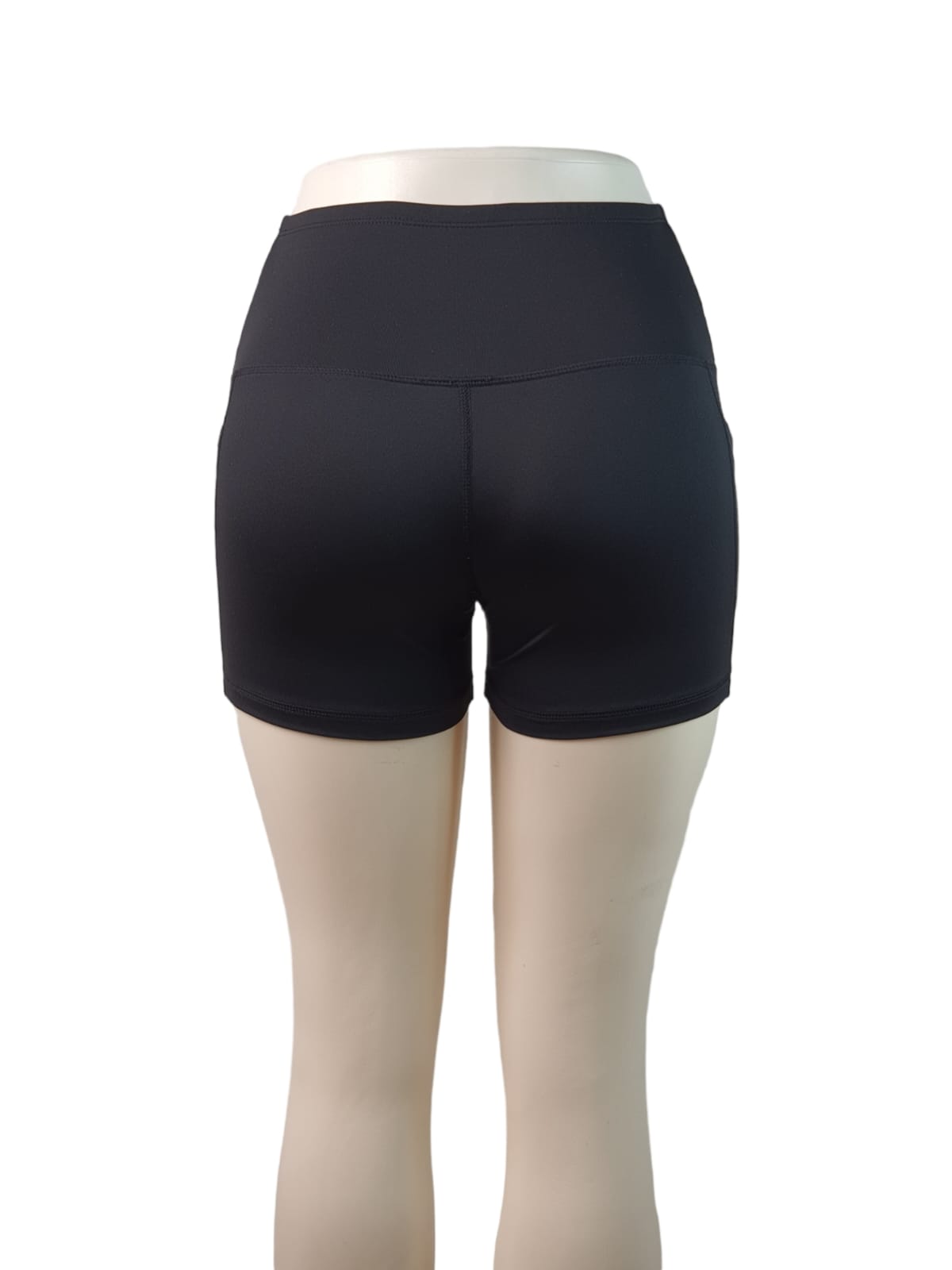 Black Polyester Cycling Short ( S )