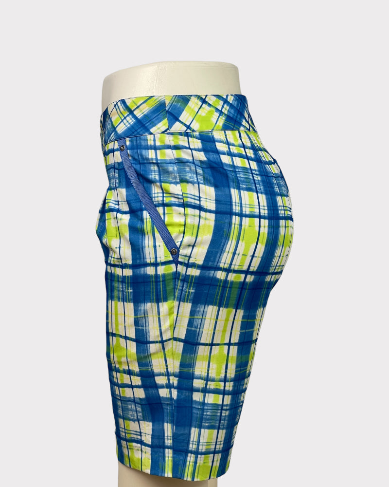 Ep Pro Blue Golf Shorts, Printed Shorts (W28)