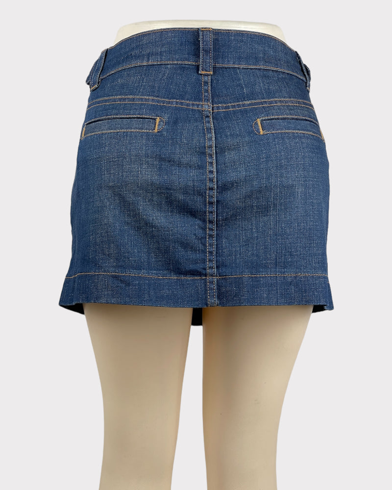 Gap Jeans Denim Mini Skirt (W32-34)