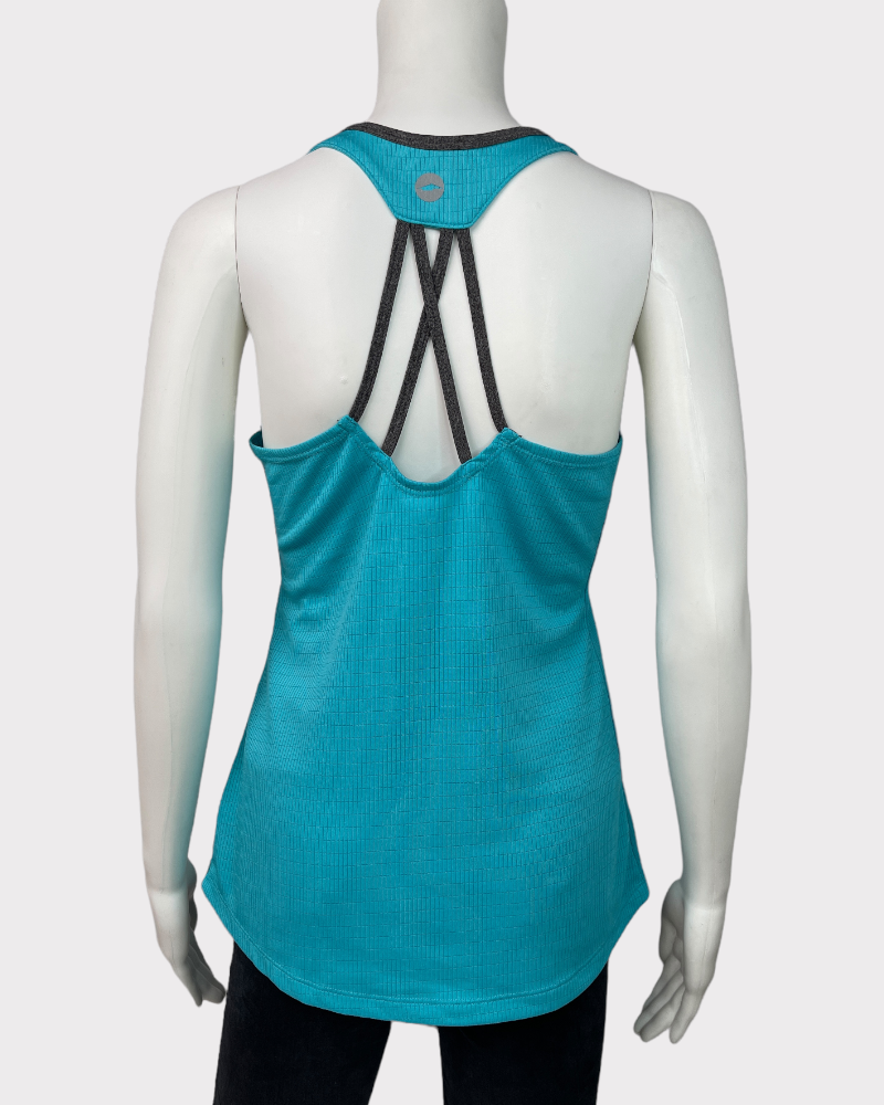 Avia Teal And Grey Tank Top (XS)