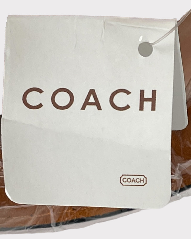 Coach Orange Leather Handbag (Brand New)