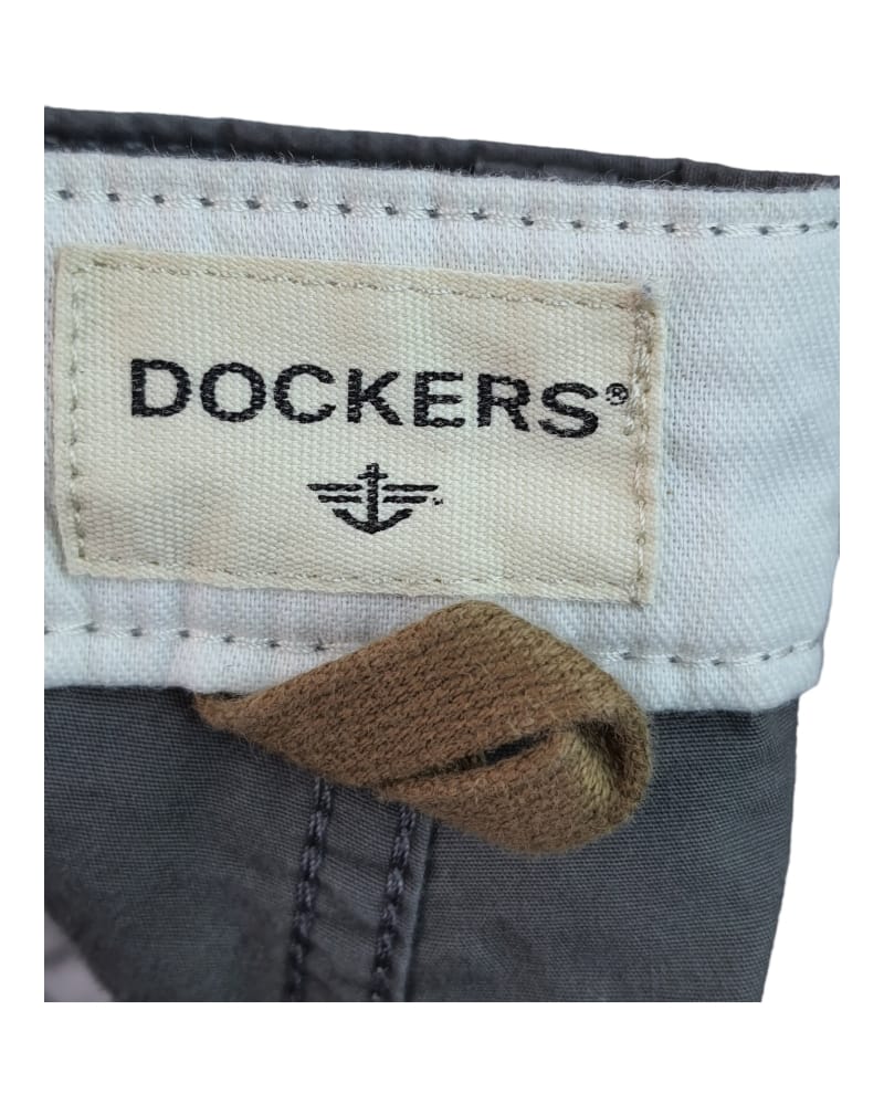 Dockers Gray 6 Pockets Cargo Short ( 32 )