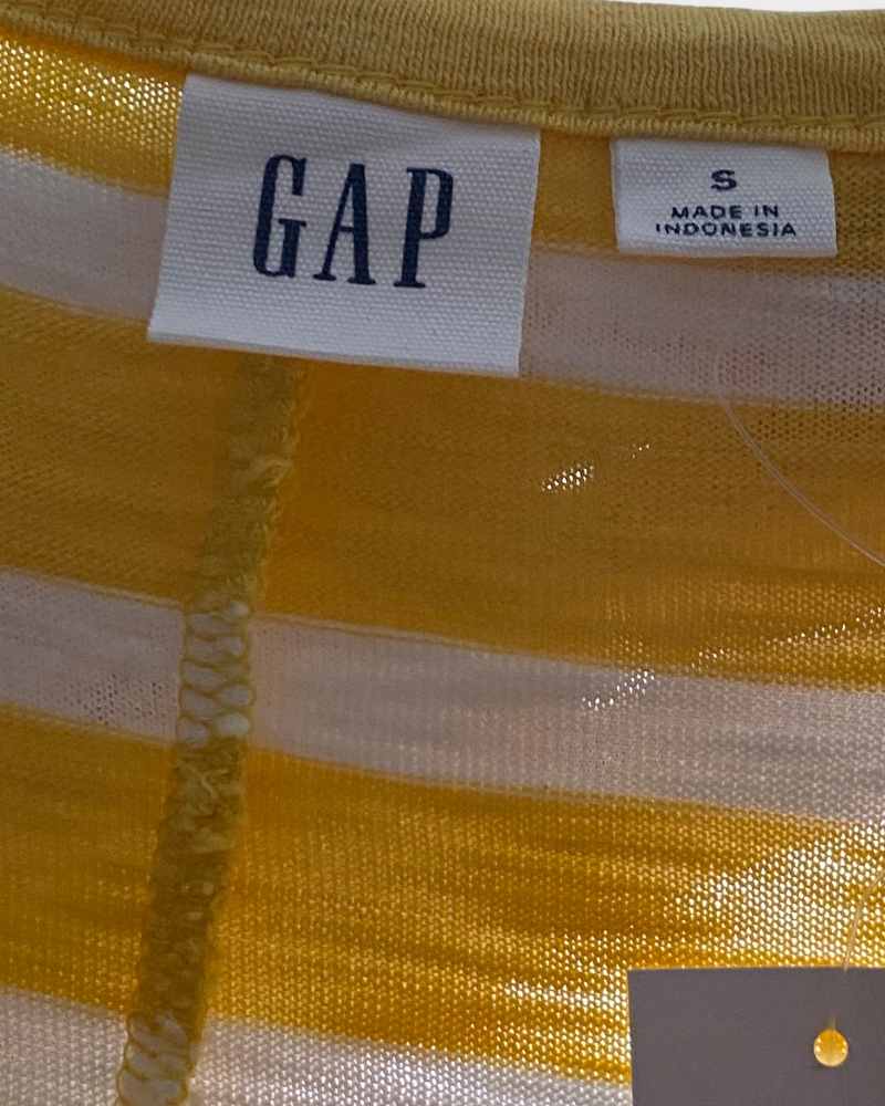 GAP Yellow Striped Long (S)
