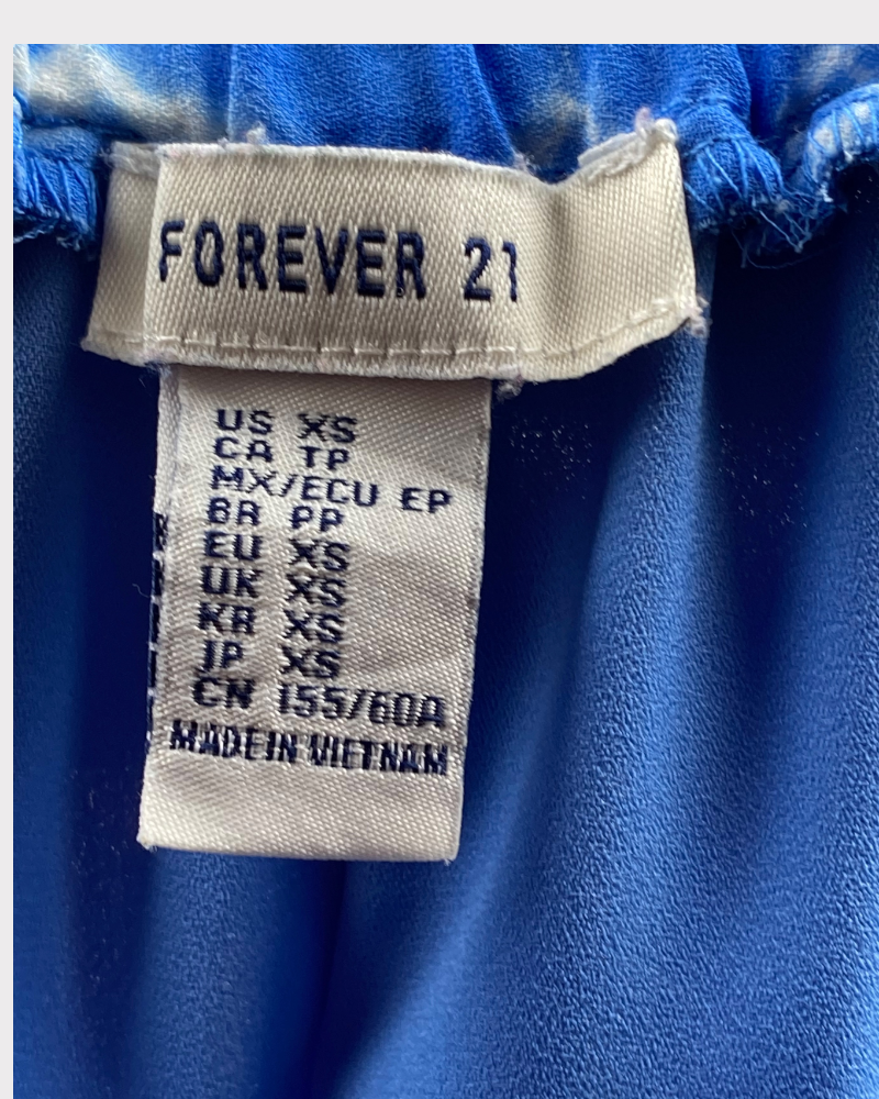 FOREVER 21 Light Blue Shorts (Xs)