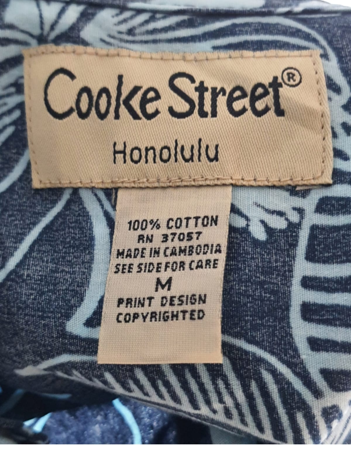 Cooke Street Summer Hawaiian Shirt (M)