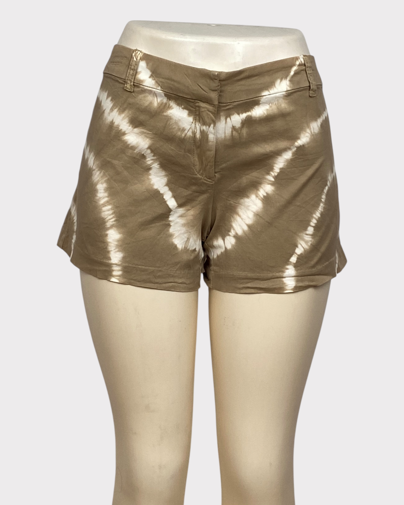 NEW YORK & COMPANY Tie Dye Denim Short