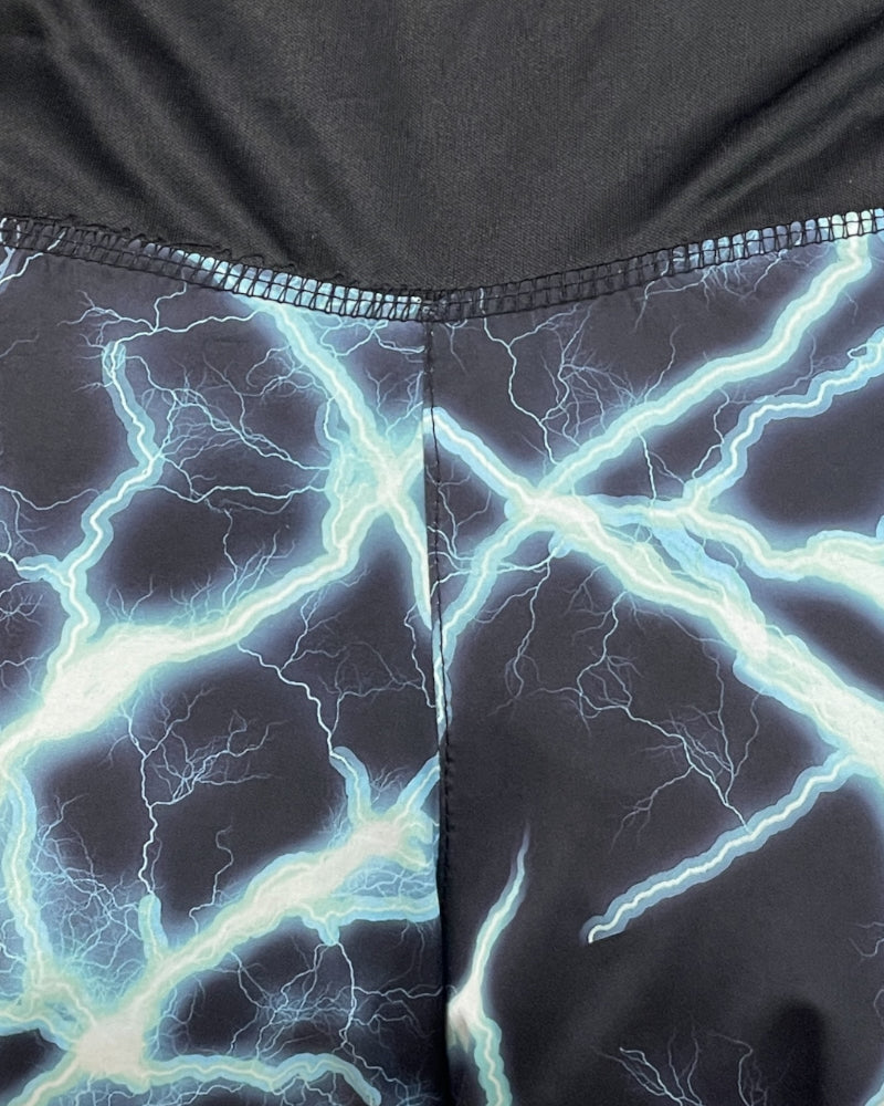 Black And Blue Active Shorts (W34)