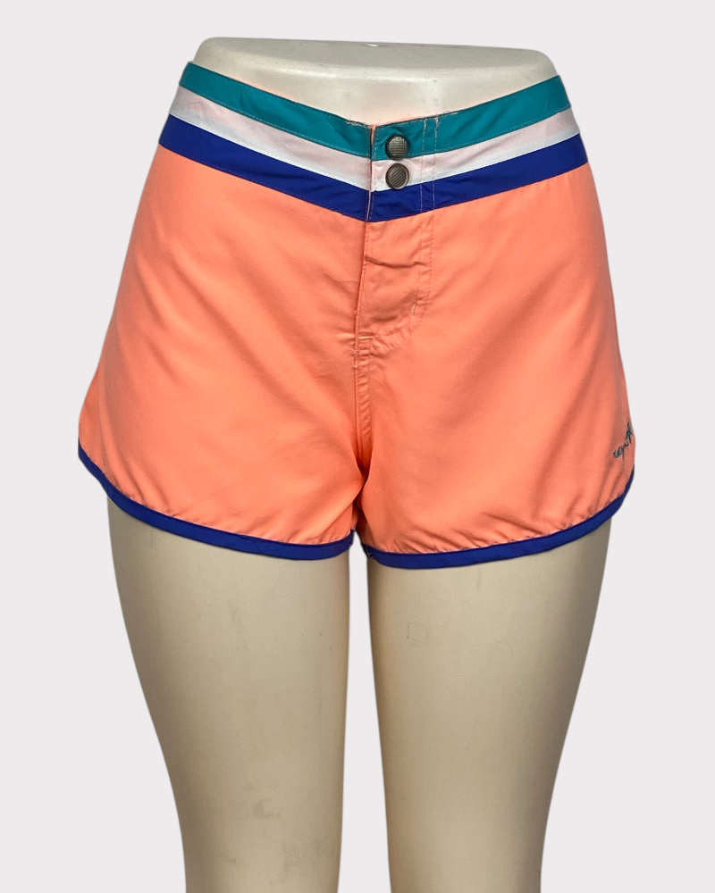 Raya Sun Orange color with blue,White,Light blue West Design (L)