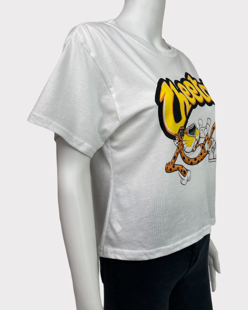 Cheetos White Short-Sleeve Top (L)