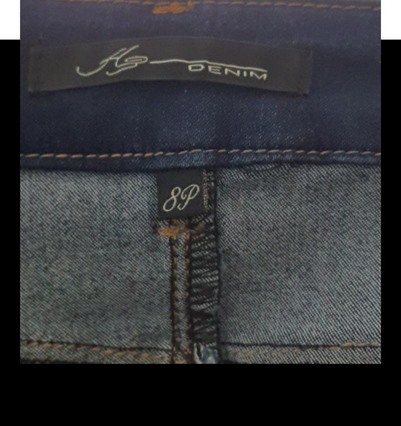 Ladies Dark Blue Skinny Jeans (L)