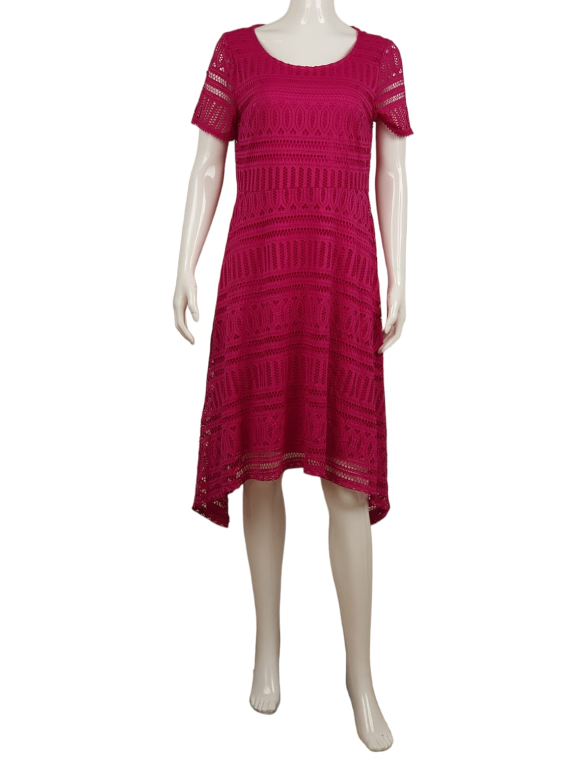 Dana Buchman Pink Lace Dress (M)