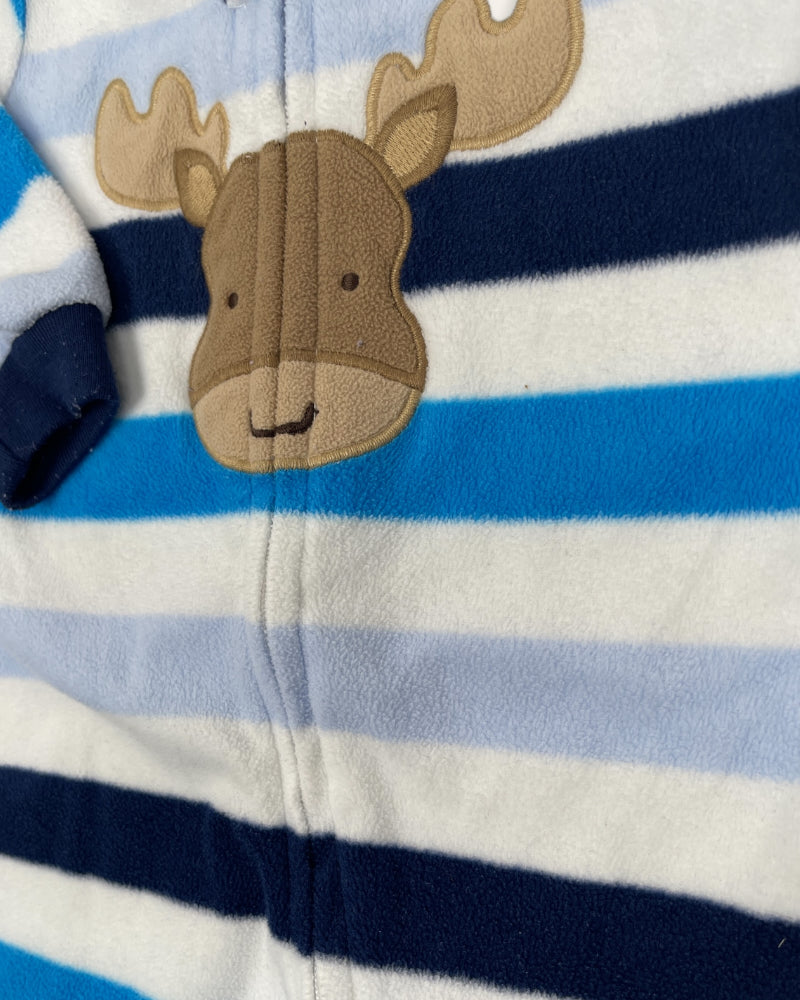 Carter's Boys Striped Sleepsuit (3-6M)