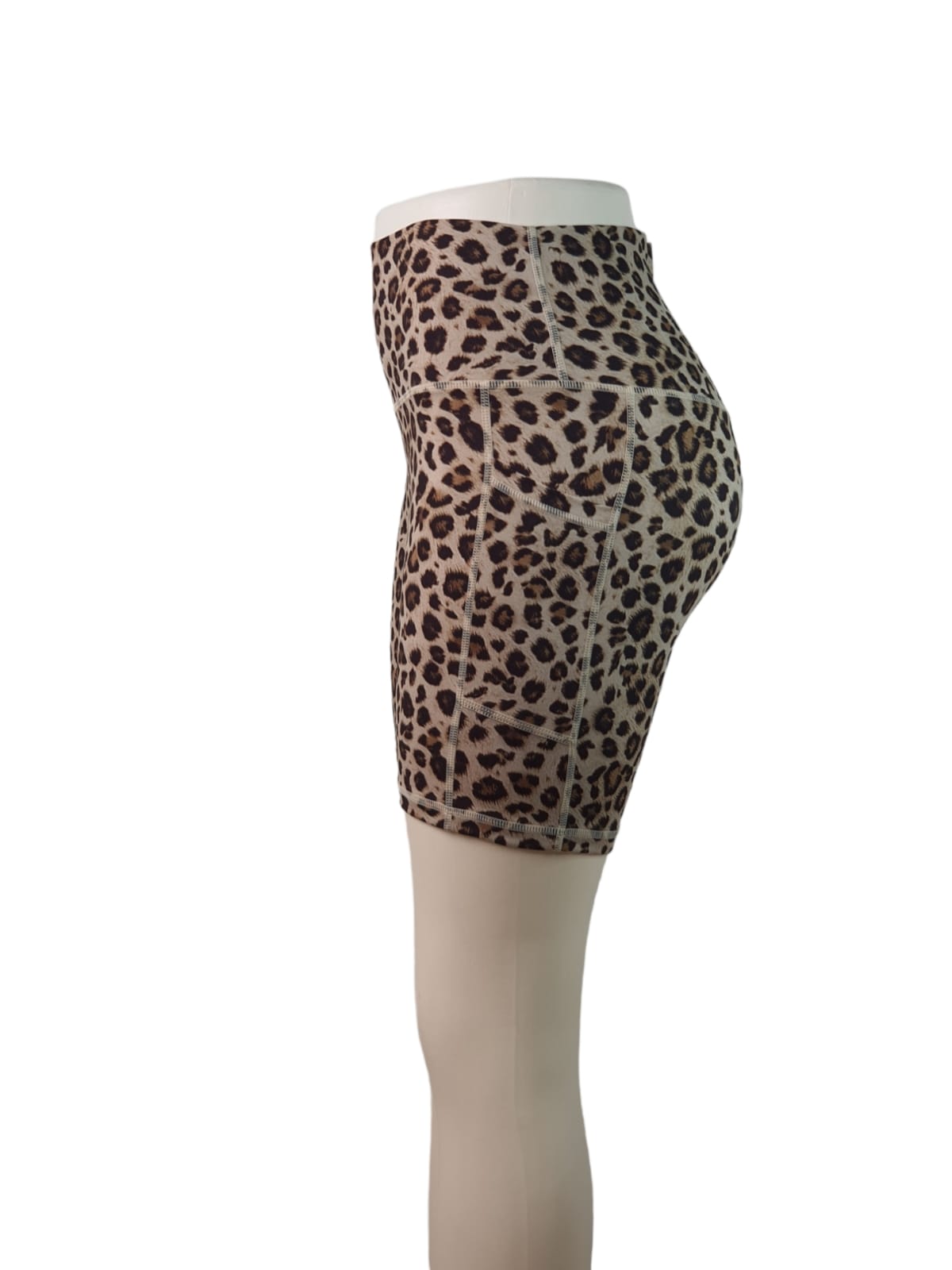 Color Fulkoala Animal Print Cycling Short (L)