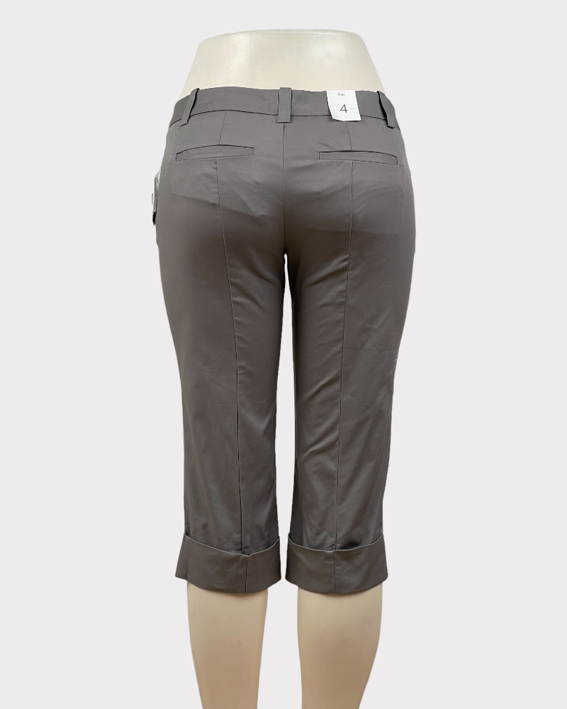 Gap Dark Grey Capri Pants (4)