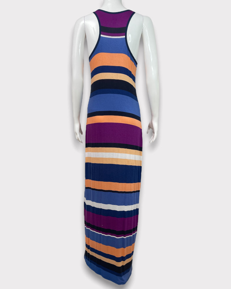 A.N.A. A New Approach Striped Sleeveless Maxi Dress (M)