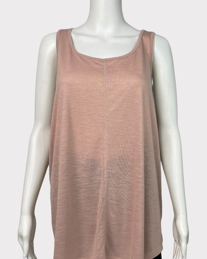 So Pink Beige Tank Top (XL)