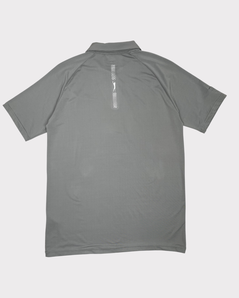 Gray polo Slazenger Polo T-shirt (XL)