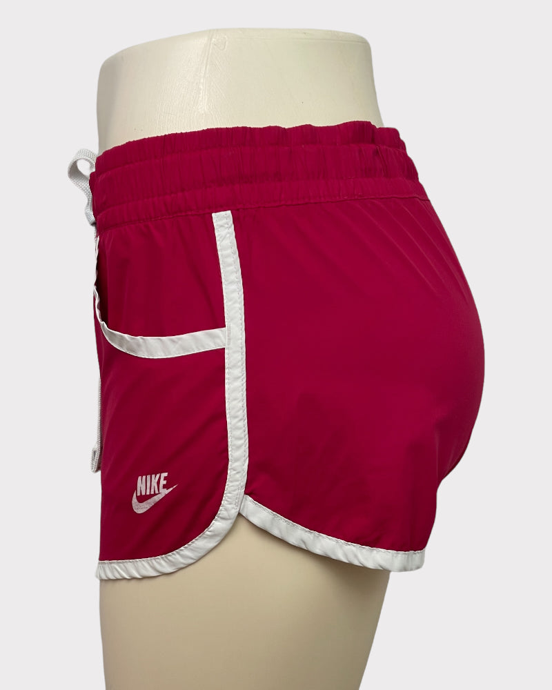 Nike Pink And White Active Shorts (S)