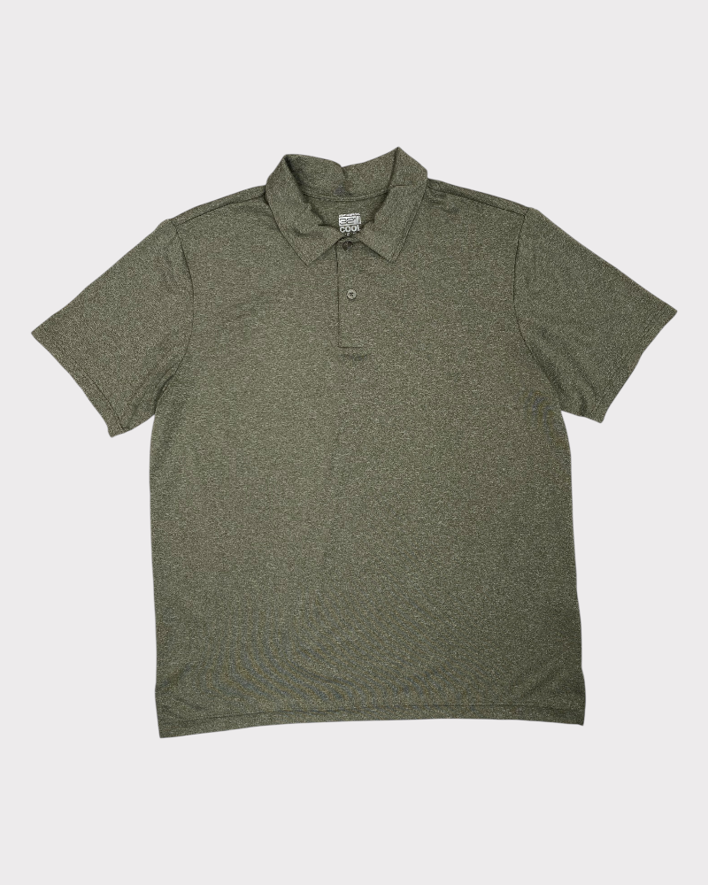 DRI-Fit Olive green polo (L)