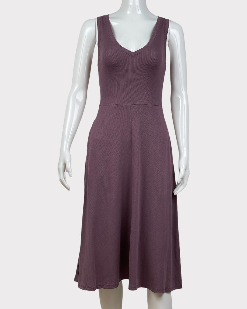 Generic Ribbed Sleeveless Dress (S)