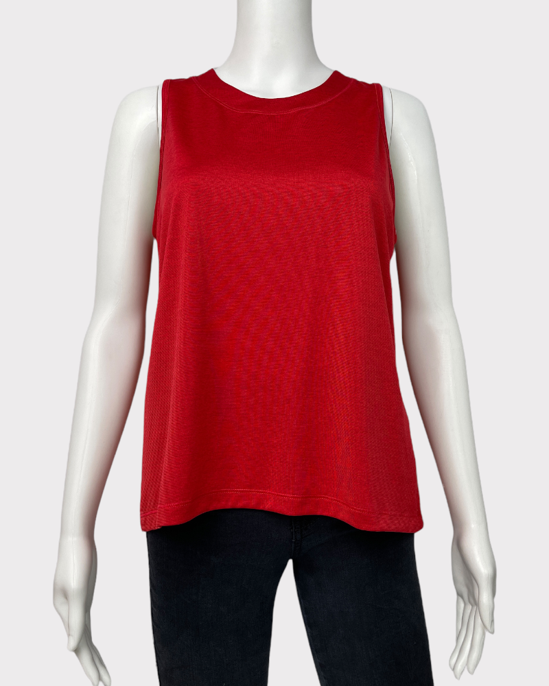 Avia Red Tank Top (S)