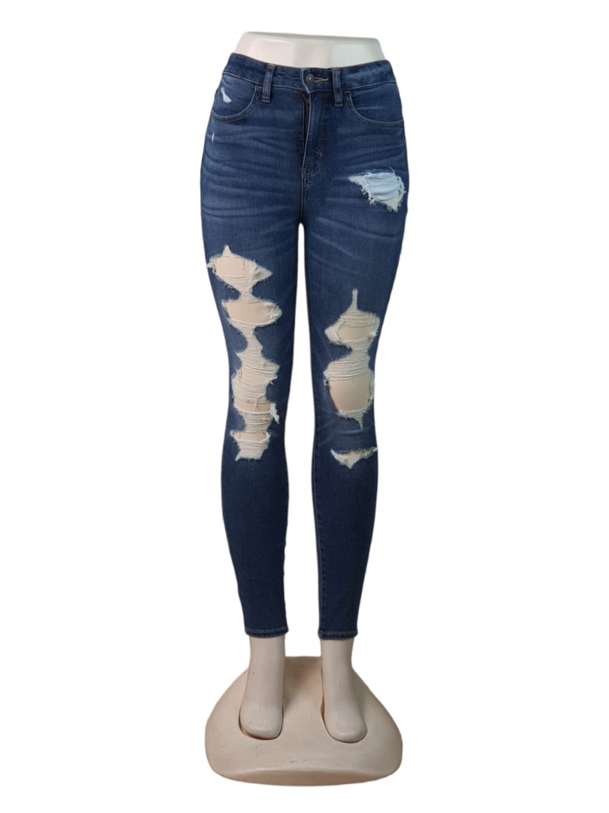 American Eagle Lady Ripped Jeans (M)