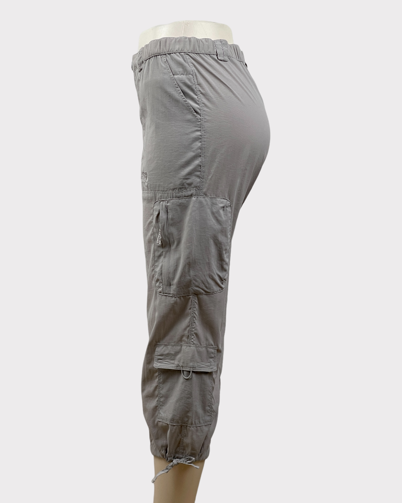 The North Face Grey Cargo Capri Pants (4)