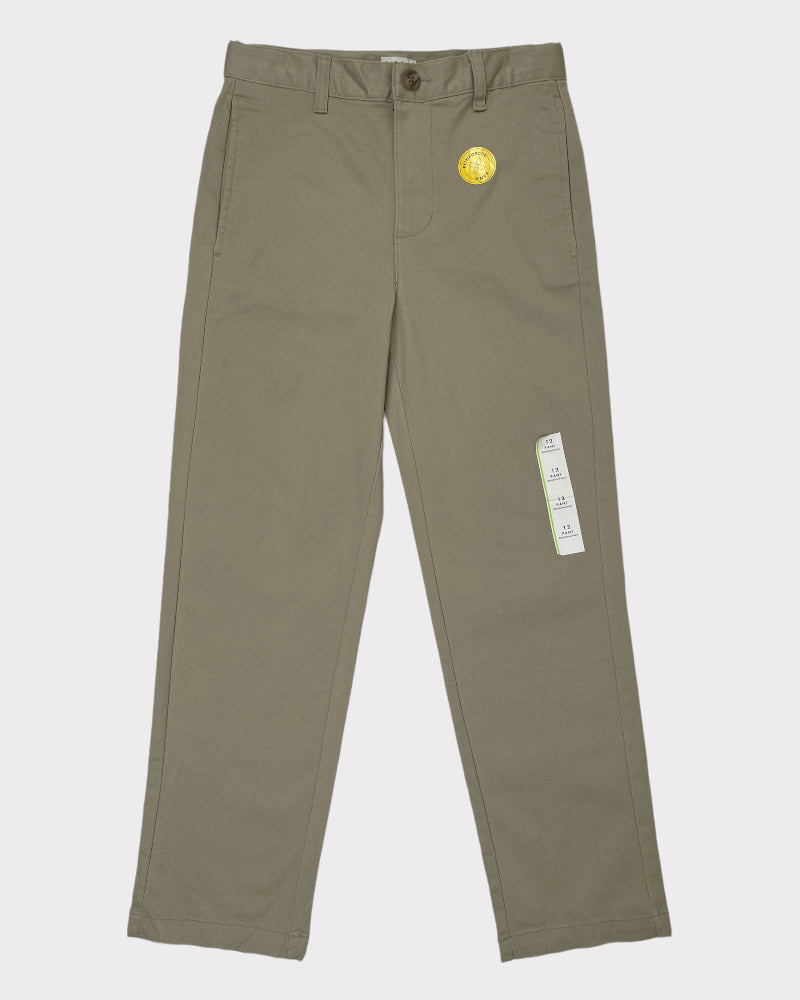 Cat & Jack Boys Adjustable Waistband Trousers (W26)