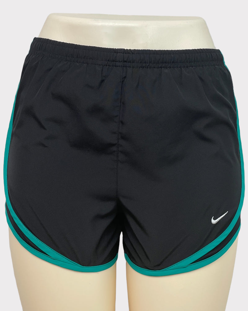 Nike Black And Green Dri-Fit Active Shorts (W23)