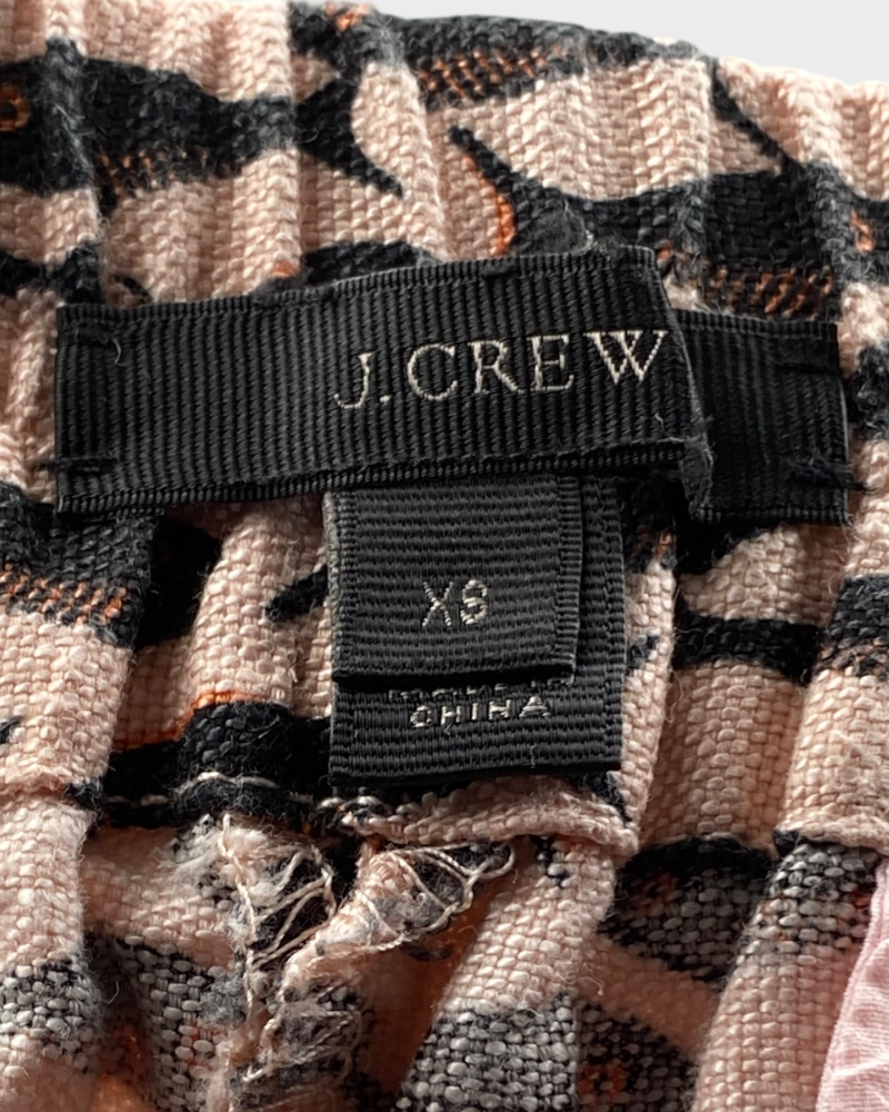 J.CREW  Fish Print  Shorts ( xs )