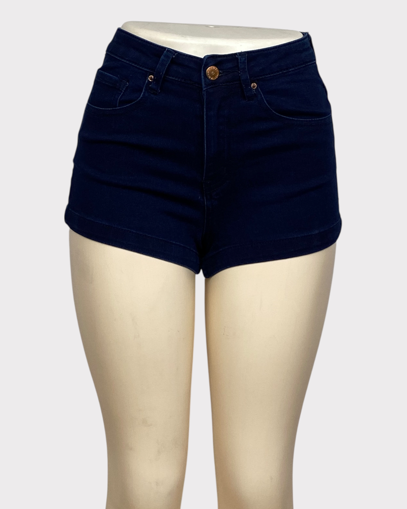 FOREVER 21 Blue Denim Shorts   (26)