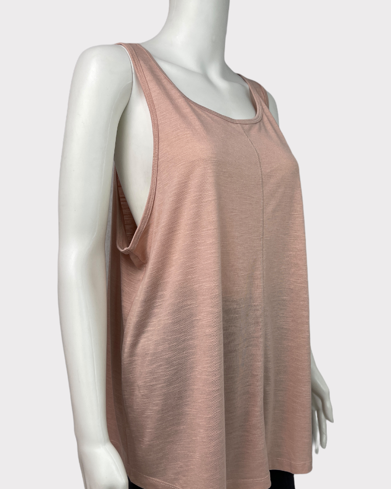 So Pink Beige Tank Top (XL)