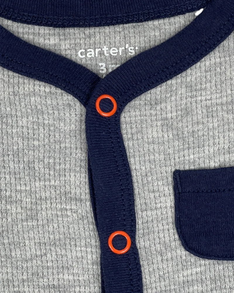 Carter's Grey Onesie (3M)