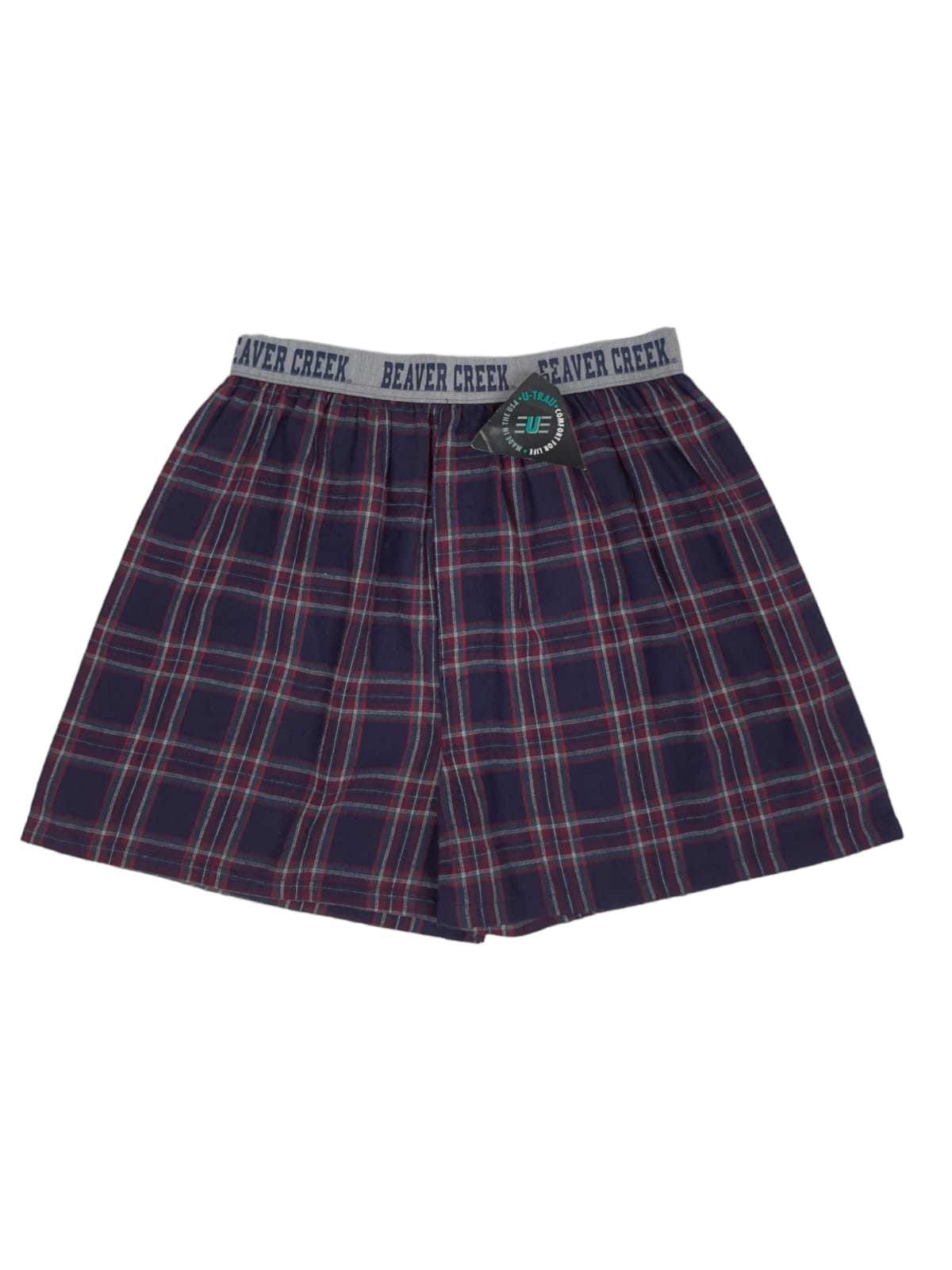 Beaver Creek Checkered Men's Boxer (L)