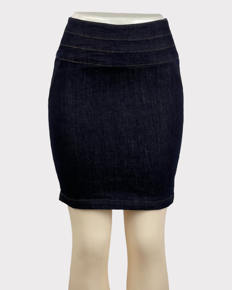 Nissi Jeans Denim Mini Skirt (W25-26)