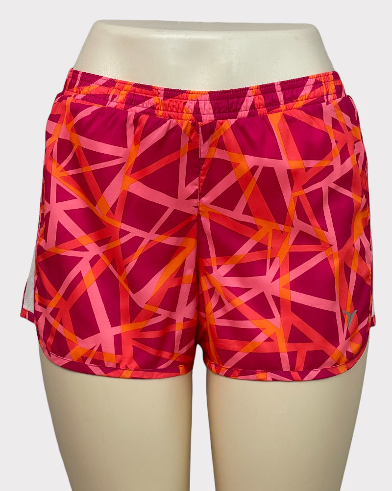 Old Navy Pink And Orange Active Shorts (W30)