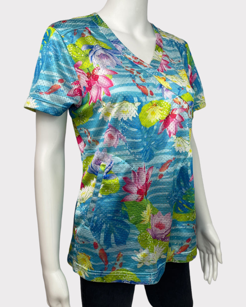 Koi Lite Blue Short-Sleeve T-Shirt (S)