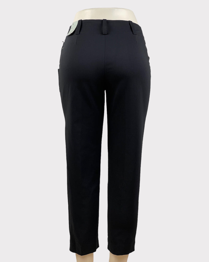 Prologue Black Stretch Mid-Rise Trouser (W30)