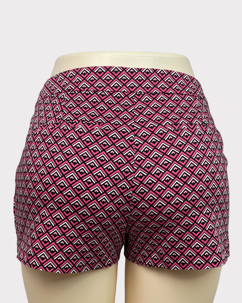 Express Pink Printed Shorts (W33)