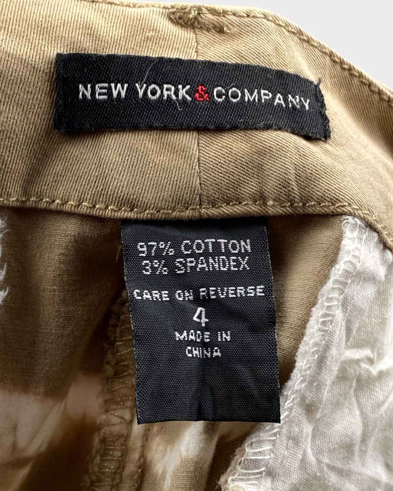 NEW YORK & COMPANY Tie Dye Denim Short