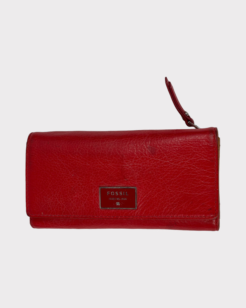 Fossil Red Wallet