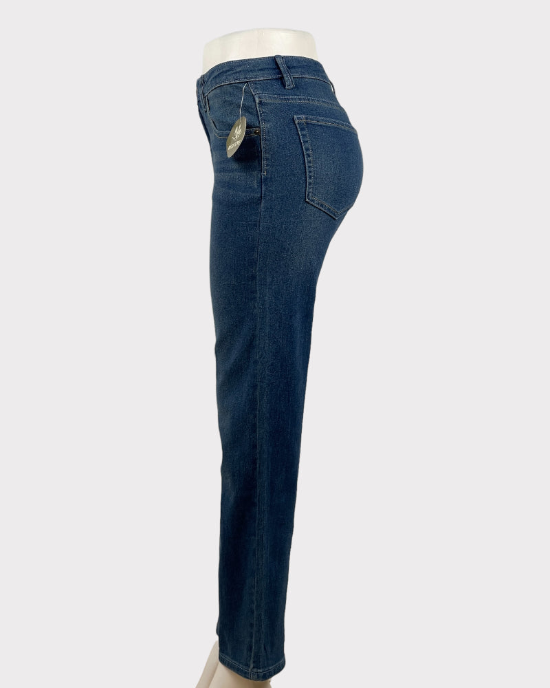 Buzz Cuts Mid-Wash Blue Slight Flare Jeans (W27)