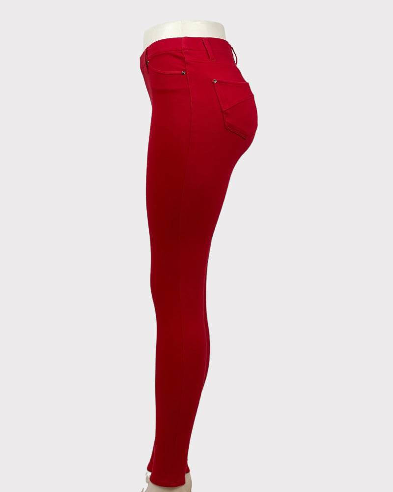 Faded Glory Red Jeggings (M)