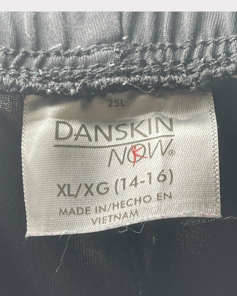 Danskin Now Black And Pink Active Shorts (M-L)