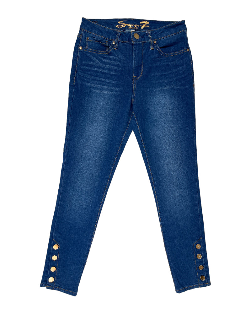 Seven7 Blue Skinny Jeans (W26)