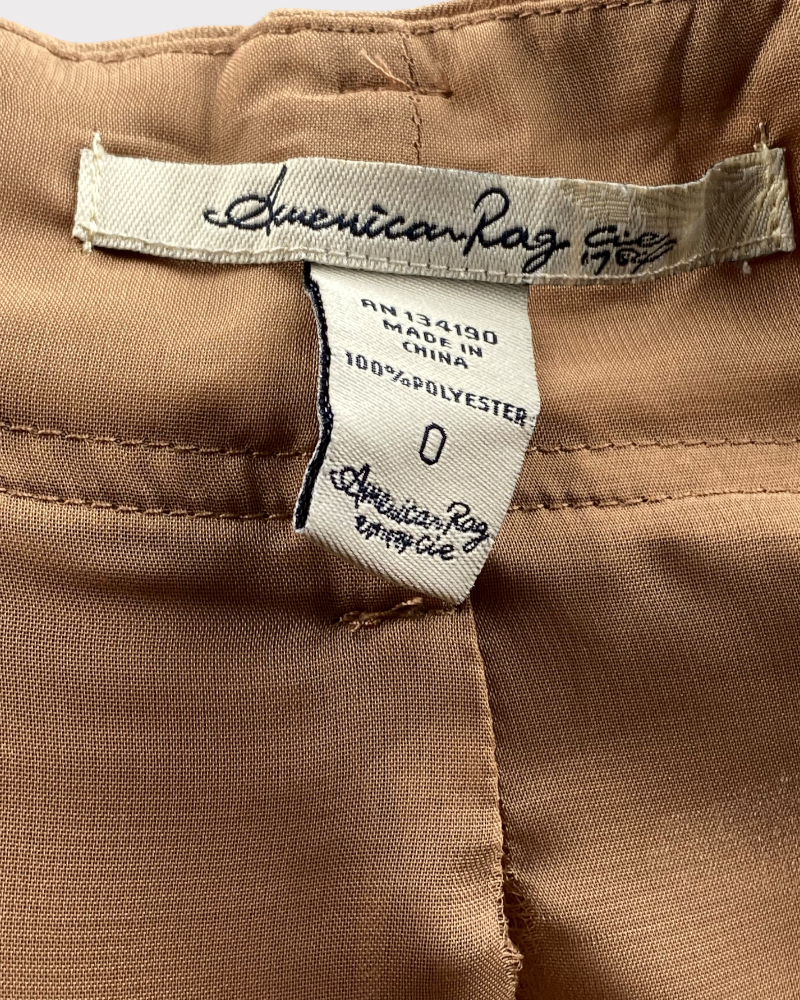 AMERICAN RAG  Bronze Brown Short (0)